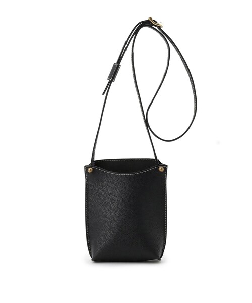 TOFF&LOADSTONE（トフアンドロードストーン）の「クープ ショルダー（ショルダーバッグ・レディース・ホワイト系/ブラック/ライトオレンジ系/ブラウン系その他2/グレー系その他6/サンドベージュ・00）」の2枚目の写真