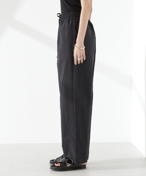 NANO universe(ナノユニバース)の「タスランワイドイージーパンツ(その他パンツ・レディース・ブラック/ピンク/ベージュ・FREE)」の20枚目の写真