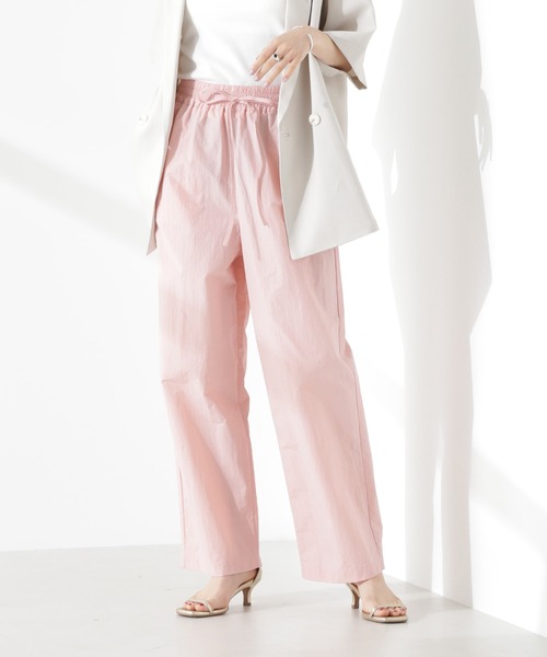 NANO universe(ナノユニバース)の「タスランワイドイージーパンツ(その他パンツ・レディース・ブラック/ピンク/ベージュ・FREE)」の12枚目の写真