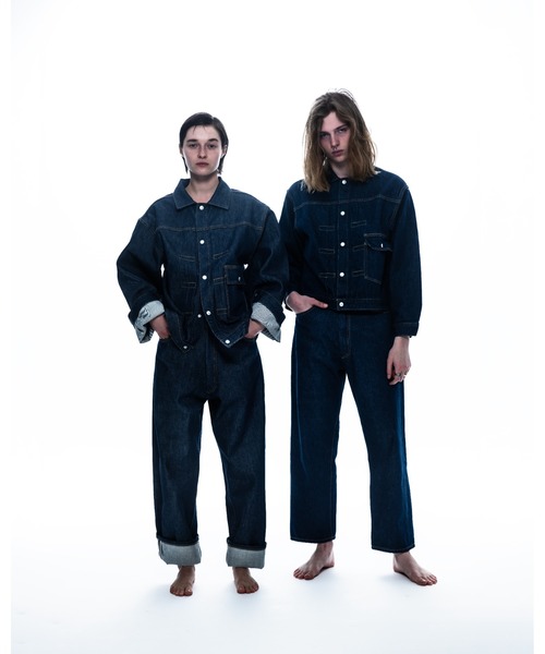 PENNEYS(ぺニーズ)の「PENNEY'S FOREMOST / ぺニーズフォアモスト BACK STRAP 40S 5POCKET PANT RIGID(デニムパンツ・メンズ・インディゴブルー・32inch/34inch/30inch/36inch)」の2枚目の写真