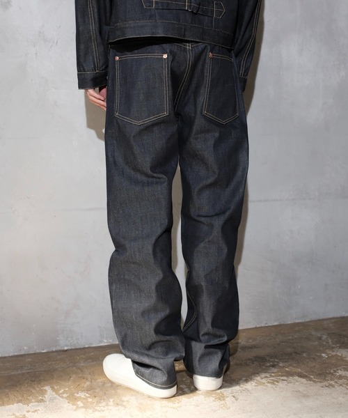 PENNEYS(ぺニーズ)の「PENNEY'S FOREMOST / ぺニーズフォアモスト BACK STRAP 40S 5POCKET PANT RIGID(デニムパンツ・メンズ・インディゴブルー・32inch/34inch/30inch/36inch)」の5枚目の写真