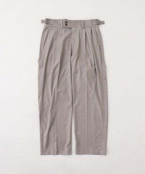 417 EDIFICE(フォーワンセブンエディフィス)の「ANOTHER OFFICE / アナザーオフィス Santiago Slacks(スラックス・メンズ・ブラック/カーキ/チャコールグレー/ベージュ・1/2)」の3枚目の写真