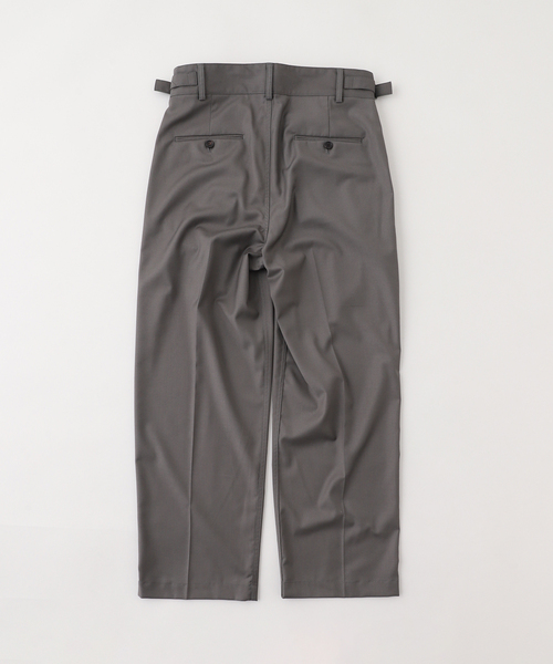 417 EDIFICE(フォーワンセブンエディフィス)の「ANOTHER OFFICE / アナザーオフィス Santiago Slacks(スラックス・メンズ・ブラック/カーキ/チャコールグレー/ベージュ・1/2)」の5枚目の写真
