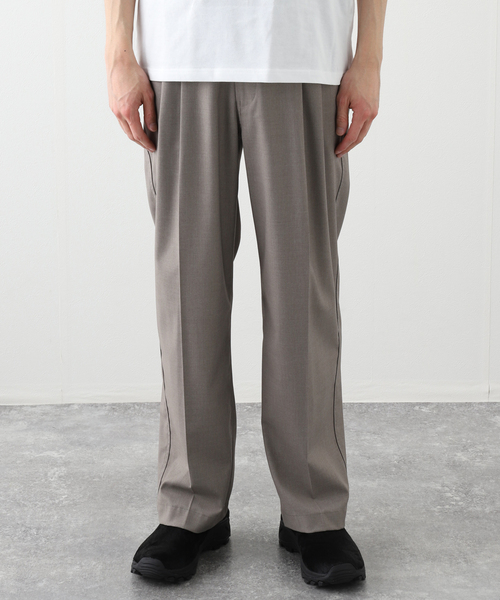 417 EDIFICE(フォーワンセブンエディフィス)の「ANOTHER OFFICE / アナザーオフィス Santiago Slacks(スラックス・メンズ・ブラック/カーキ/チャコールグレー/ベージュ・1/2)」の15枚目の写真