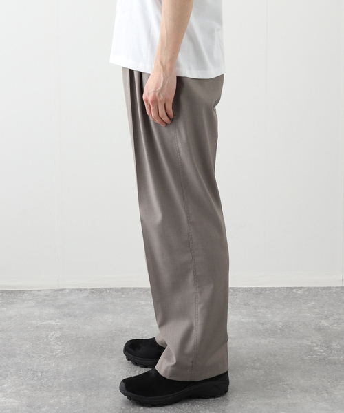 417 EDIFICE(フォーワンセブンエディフィス)の「ANOTHER OFFICE / アナザーオフィス Santiago Slacks(スラックス・メンズ・ブラック/カーキ/チャコールグレー/ベージュ・1/2)」の16枚目の写真