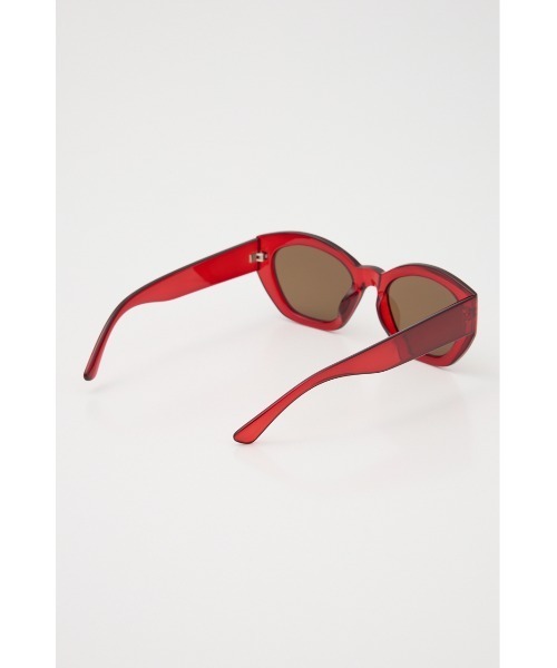 RODEO CROWNS WIDE BOWL（ロデオクラウンズワイドボウル）の「バタフライ フレーム アイウェア（サングラス・レディース・ブラック/レッド/ブラウン系その他・FREE）」の7枚目の写真