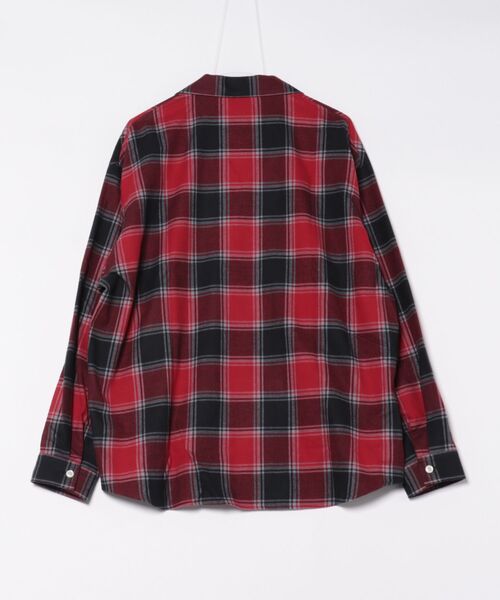 ROTTWEILER（ロットワイラー）の「【ROTTWEILER】R9 NEL CHECK SHIRT / レッド [RW25S0205]（シャツ/ブラウス・メンズ・レッド・L/M）」の3枚目の写真