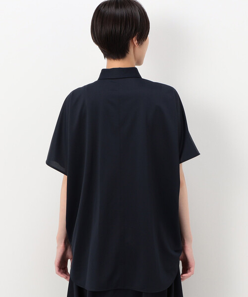 COMME CA（コムサ）の「タイプライタージャージー シャツ（シャツ/ブラウス・レディース・キャメル・9号）」の4枚目の写真