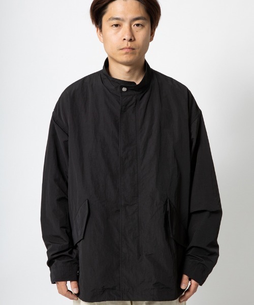 430（フォーサーティ）の「mj10714- SL MOD JACKET W-EMB ミリタリージャケット（ミリタリージャケット・メンズ・ブラック/カーキ/ブラウン・0/1/2/3）」の6枚目の写真