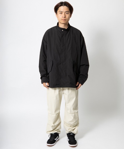 430（フォーサーティ）の「mj10714- SL MOD JACKET W-EMB ミリタリージャケット（ミリタリージャケット・メンズ・ブラック/カーキ/ブラウン・0/1/2/3）」の9枚目の写真