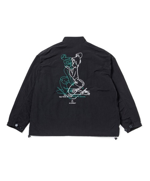 430（フォーサーティ）の「mj10714- SL MOD JACKET W-EMB ミリタリージャケット（ミリタリージャケット・メンズ・ブラック/カーキ/ブラウン・0/1/2/3）」の15枚目の写真