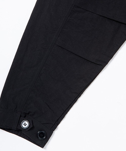 430（フォーサーティ）の「mj10714- SL MOD JACKET W-EMB ミリタリージャケット（ミリタリージャケット・メンズ・ブラック/カーキ/ブラウン・0/1/2/3）」の20枚目の写真