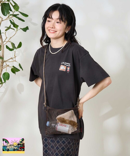 FREAK'S STORE（フリークスストア）の「【Beach & Festival】マルチウェイ トートバッグ/ショルダーバッグ/サコッシュ/異素材ドッキングバッグ（トートバッグ・レディース・ナチュラル/ブラック/レオパード/その他2/オフホワイト/オリーブ/ピンク・ONE SIZE）」の22枚目の写真