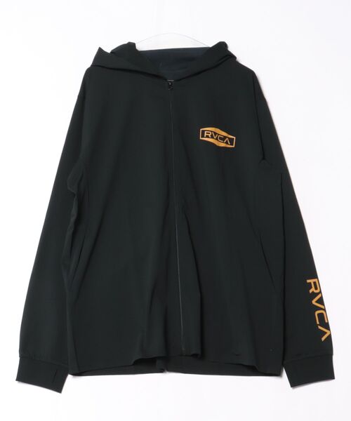 RVCA メンズ ILL RVCA HEX BOX SFHD 長袖サーフTシャツ 【2025年春夏モデル】/ルーカジップアップパーカーラッシュガード(水着)