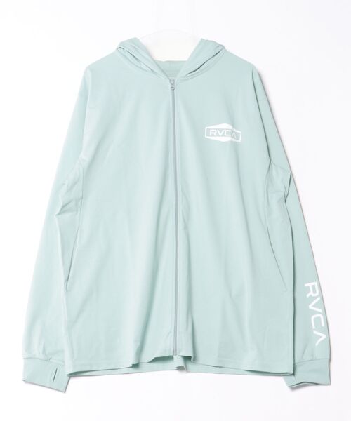 RVCA メンズ ILL RVCA HEX BOX SFHD 長袖サーフTシャツ 【2025年春夏モデル】/ルーカジップアップパーカーラッシュガード(水着)