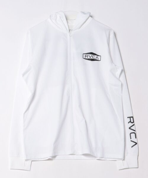 RVCA メンズ ILL RVCA HEX BOX SFHD 長袖サーフTシャツ 【2025年春夏モデル】/ルーカジップアップパーカーラッシュガード(水着)