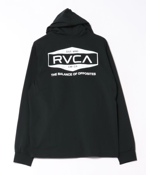 RVCA メンズ ILL RVCA HEX BOX SFHD 長袖サーフTシャツ 【2025年春夏モデル】/ルーカジップアップパーカーラッシュガード(水着)