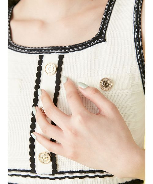 WEB・一部店舗限定】【LILYBROWN×MARY QUANT】デイジーボタン