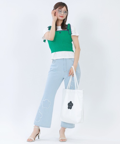 MARY QUANT（マリークワント）の「メタルインテンプルレトロ サングラス（サングラス・レディース・ピンク/アイボリー/ブラック/クリア・FREE）」の20枚目の写真