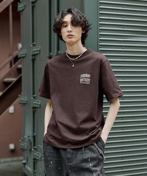 コンパクト クラシック ワンポイント ロゴ Tシャツ（Tシャツ 