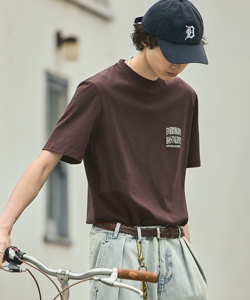 コンパクト クラシック ワンポイント ロゴ Tシャツ（Tシャツ 