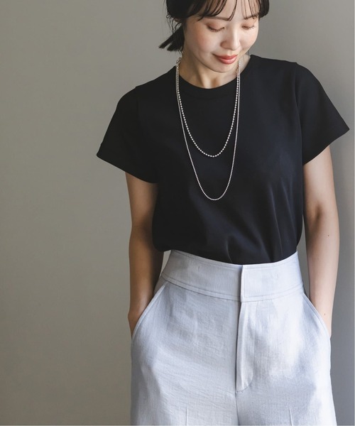 tシャツ 「追加」スビンコットンスムースコンパクトTシャツ 2 レディース セール】《追加5》スビンコットンスムースコンパクトTシャツ（T