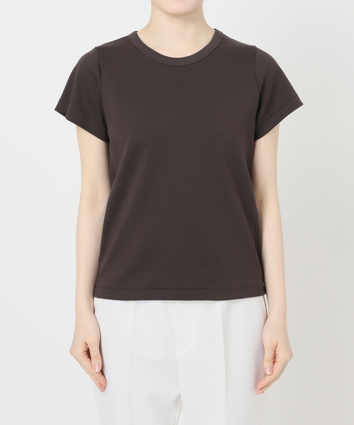 追加》スビンコットンスムースコンパクトTシャツ 2（Tシャツ