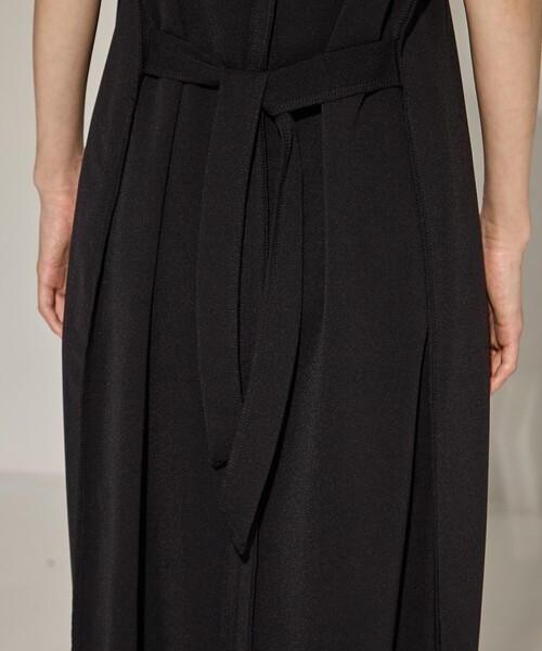 【MIHARAYASUHIRO】Inside-out Dress マキシ丈ワンピ BLACK INSIDE OUT DRESS(36 BLACK): Maison MIHARA YASUHIRO: WOMENS