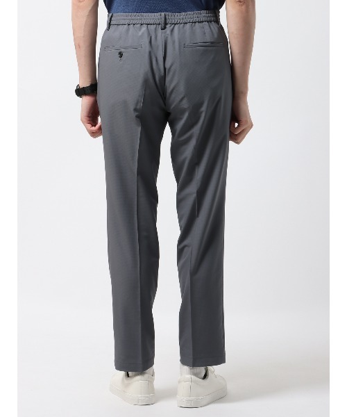SUIT SQUARE(スーツスクエア)の「PERFORMANCE PANTS タックテーパードパンツ ウォッシャブル ストレッチ 裾上げ済み(スラックス・メンズ・グレー系/ベージュ系/ネイビー系・S/M/L/LL/3L)」の8枚目の写真