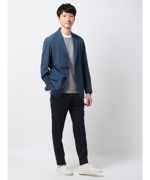 SUIT SQUARE(スーツスクエア)の「PERFORMANCE PANTS タックテーパードパンツ ウォッシャブル ストレッチ 裾上げ済み(スラックス・メンズ・グレー系/ベージュ系/ネイビー系・S/M/L/LL/3L)」の19枚目の写真