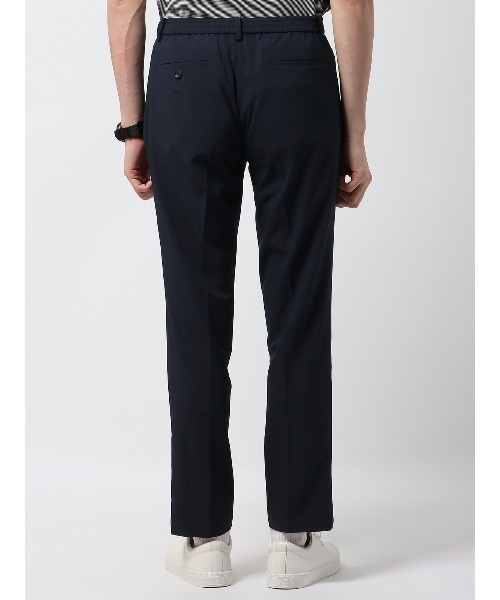 SUIT SQUARE(スーツスクエア)の「PERFORMANCE PANTS タックテーパードパンツ ウォッシャブル ストレッチ 裾上げ済み(スラックス・メンズ・グレー系/ベージュ系/ネイビー系・S/M/L/LL/3L)」の15枚目の写真