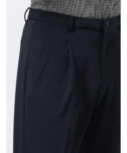 SUIT SQUARE(スーツスクエア)の「PERFORMANCE PANTS タックテーパードパンツ ウォッシャブル ストレッチ 裾上げ済み(スラックス・メンズ・グレー系/ベージュ系/ネイビー系・S/M/L/LL/3L)」の14枚目の写真