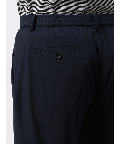 SUIT SQUARE(スーツスクエア)の「PERFORMANCE PANTS タックテーパードパンツ ウォッシャブル ストレッチ 裾上げ済み(スラックス・メンズ・グレー系/ベージュ系/ネイビー系・S/M/L/LL/3L)」の5枚目の写真