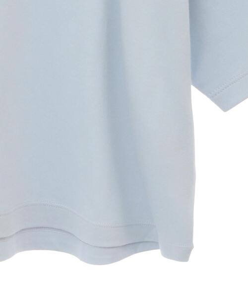 LOGEMENT DE CLAIRE(ロジュモンドクレール)の「【Gymphlex/ジムフレックス】CREW NECK SHORT P.O.(Tシャツ/カットソー・レディース・サックスブルー/チャコールグレー/ホワイト・FREE)」の5枚目の写真