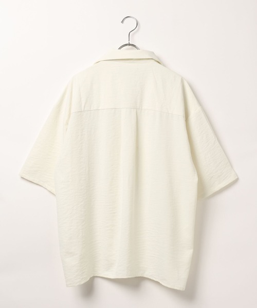 3.3 Field Trip （3.3フィールドトリップ）の「3.3 Field Trip／サテン開襟シャツ（シャツ/ブラウス・メンズ・ブラック/オフホワイト/ライトグリーン・MEDIUM/LARGE）」の22枚目の写真