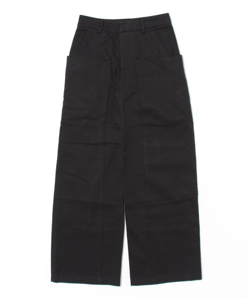 SUWDEE(スーディー)の「check pocket wide pants(その他パンツ・レディース・ベージュ/ブラック・S/M)」の10枚目の写真