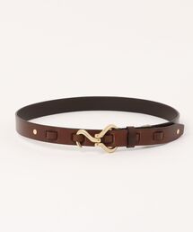 【トゥモローランド別注】il micio スムースレザー リバーシブルベルト セール】【別注】il micio スムースレザー リバーシブルベルト