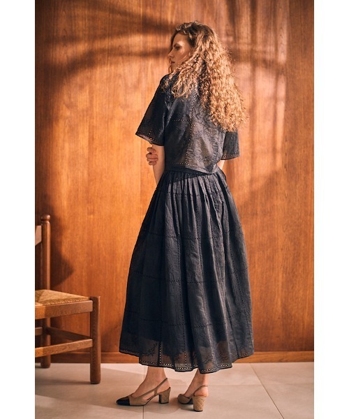 Audrey Lace Skirt ハンカチーフレーススカート（スカート）｜Estella