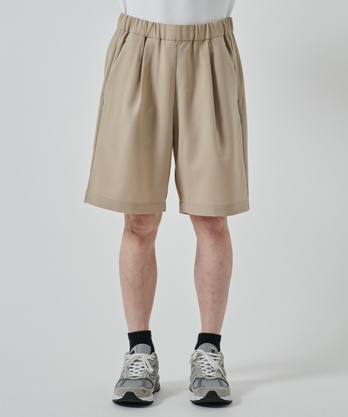 ATTACHMENT(アタッチメント)の「【ATTACHMENT/アタッチメント】〈別注〉WASHABLE SUPER EASY SHORTS(その他パンツ・メンズ・ダークグレー/ベージュ/ブラック・2/1)」の22枚目の写真