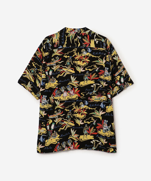 SUN SURF(サンサーフ)の「SUN SURF | 半袖ハワイアンシャツ “HAWAIIAN HULA” MEN(シャツ/ブラウス・メンズ・ブラック・XL/XXL/L)」の10枚目の写真