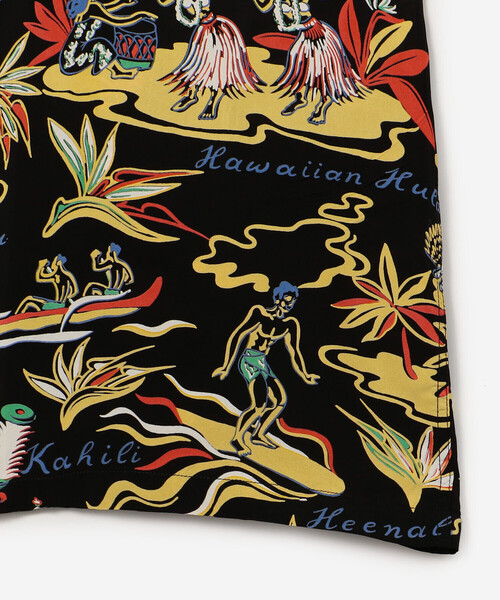 SUN SURF(サンサーフ)の「SUN SURF | 半袖ハワイアンシャツ “HAWAIIAN HULA” MEN(シャツ/ブラウス・メンズ・ブラック・XL/XXL/L)」の13枚目の写真