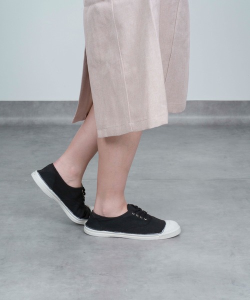 BENSIMON（ベンシモン）の「【BENSIMON】スリッポン　スニーカー　ELLY TENNIS フランスブランド（スニーカー・レディース・カーキ/ブラック/グレー/ホワイト/ベージュ/ネイビー・36/37/38/39）」の9枚目の写真