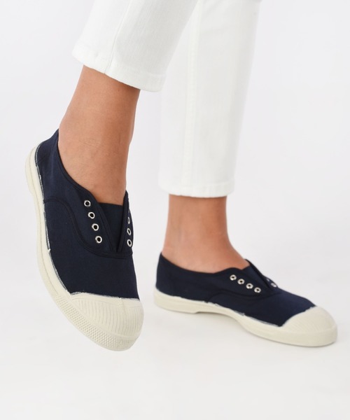 BENSIMON（ベンシモン）の「【BENSIMON】スリッポン　スニーカー　ELLY TENNIS フランスブランド（スニーカー・レディース・カーキ/ブラック/グレー/ホワイト/ベージュ/ネイビー・36/37/38/39）」の14枚目の写真