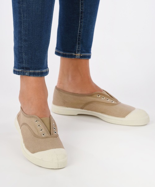 BENSIMON（ベンシモン）の「【BENSIMON】スリッポン　スニーカー　ELLY TENNIS フランスブランド（スニーカー・レディース・カーキ/ブラック/グレー/ホワイト/ベージュ/ネイビー・36/37/38/39）」の22枚目の写真