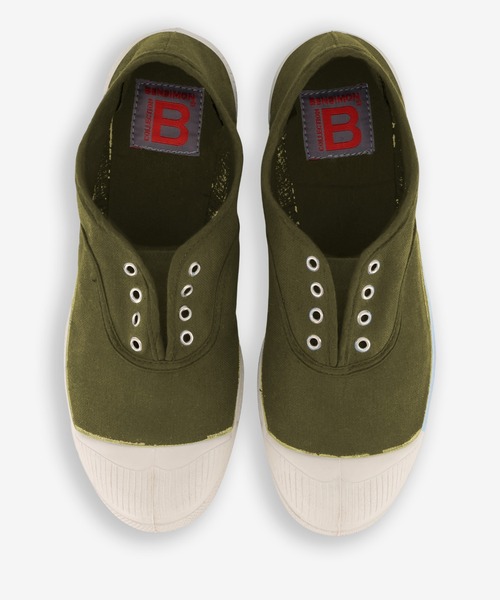 BENSIMON(ベンシモン)の「【BENSIMON】スリッポン スニーカー ELLY TENNIS フランスブランド(スニーカー・レディース・カーキ/ブラック/グレー/ホワイト/ベージュ/ネイビー・36/37/38/39)」の11枚目の写真