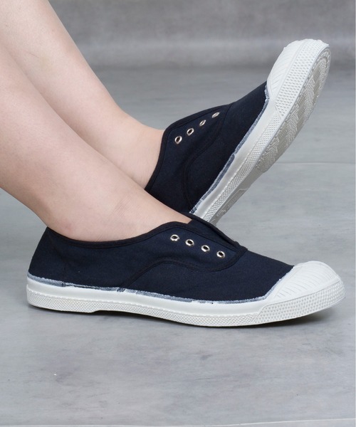 BENSIMON（ベンシモン）の「【BENSIMON】スリッポン　スニーカー　ELLY TENNIS フランスブランド（スニーカー・レディース・カーキ/ブラック/グレー/ホワイト/ベージュ/ネイビー・36/37/38/39）」の15枚目の写真