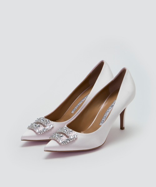 ペリーコ パンプス ホワイト PELLICO ペリーコホワイト白パンプス