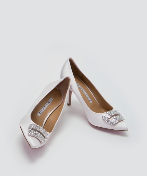 PELLICO（ペリーコ）の「ANIMA アネッリフィッビア パンプス 8.0cm ETERNAL WHITE（パンプス・レディース・ホワイト・35/35.5/36/36.5/37/37.5/38/33/34/38.5/39.5/40/33.5）」の3枚目の写真