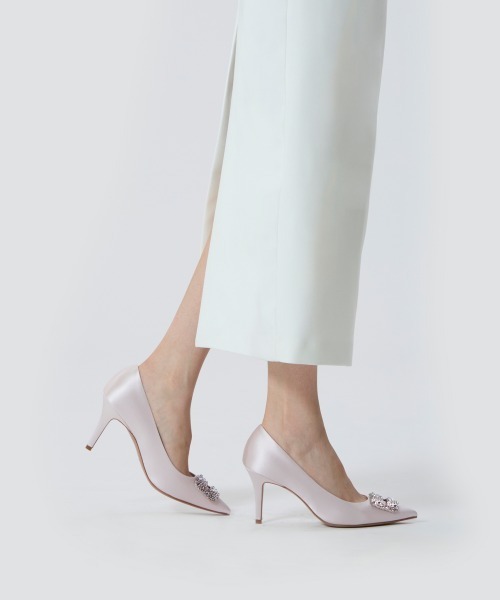 セール】ANIMA アネッリフィッビア パンプス 8.0cm ETERNAL WHITE
