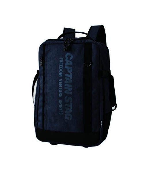 CAPTAIN STAG(キャプテンスタッグ)の「CAPTAINSTAG 3WAYリュック35L 1254(バックパック/リュック・レディース・ブラック/ネイビー・FREE)」の2枚目の写真